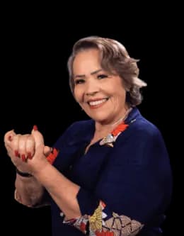 Dona Gilka fundadora da Associação