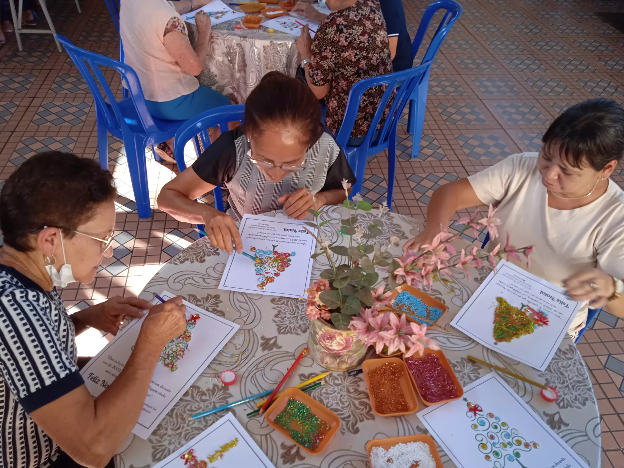 Oficina de arteterapia e desenho